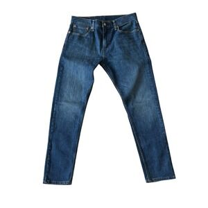 Levi's 512 Slim Taper Jeans Men's 33x32 Blue Denim Modern Fit